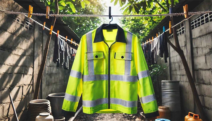 Drying a Reflective Safety Jacket.png Drying a Reflective Safety Jacket.png