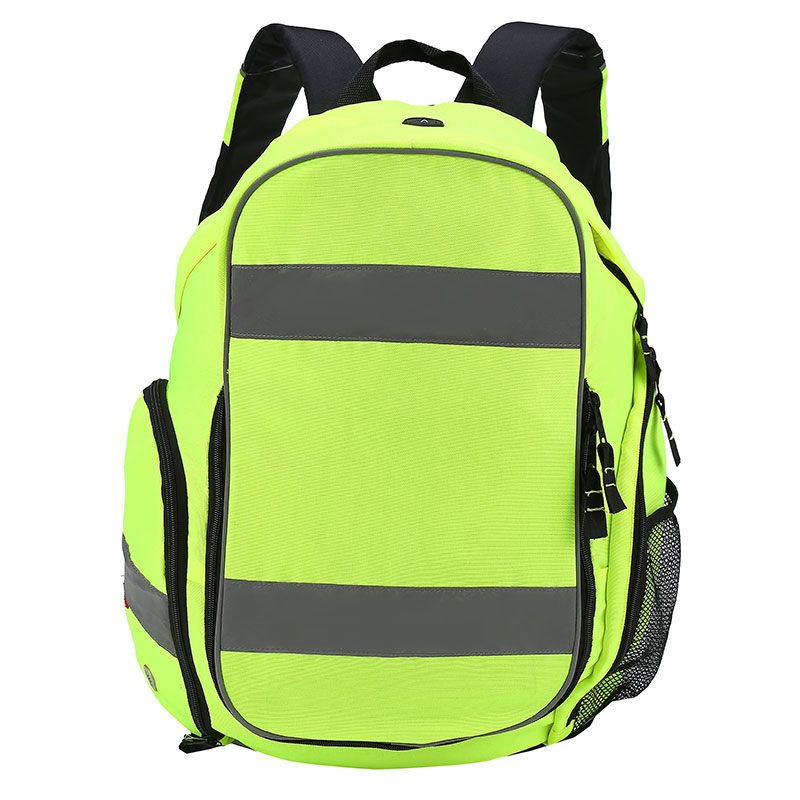 SFAC23 Reflective Backpack Night Luminous Riding Highly Resistant Safety Backpack