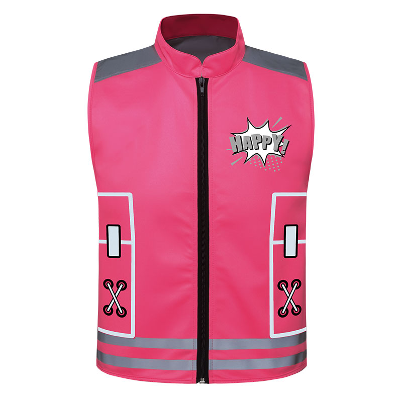 SFCE01 KidSafe High-Visibility Reflective Overalls for Outdoor Safety