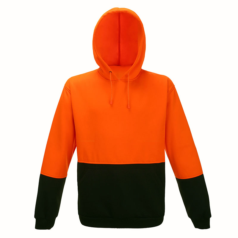 SFFA02 High-Visibility Safety Hoodie with Reflective Strips