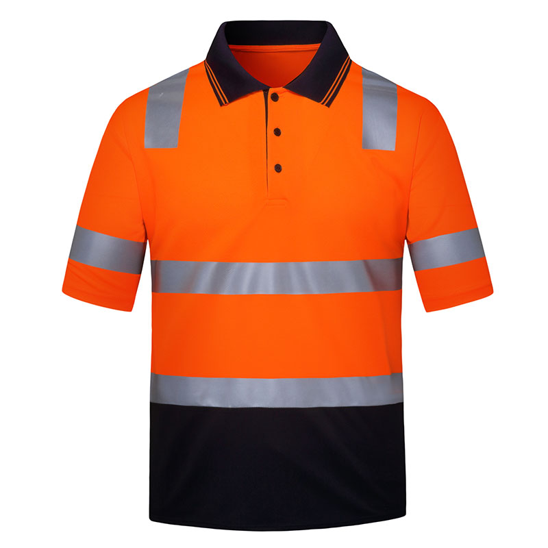SFTA11 Two Tone Long Sleeve Mens Workwear Safety Clothing Work Shirt