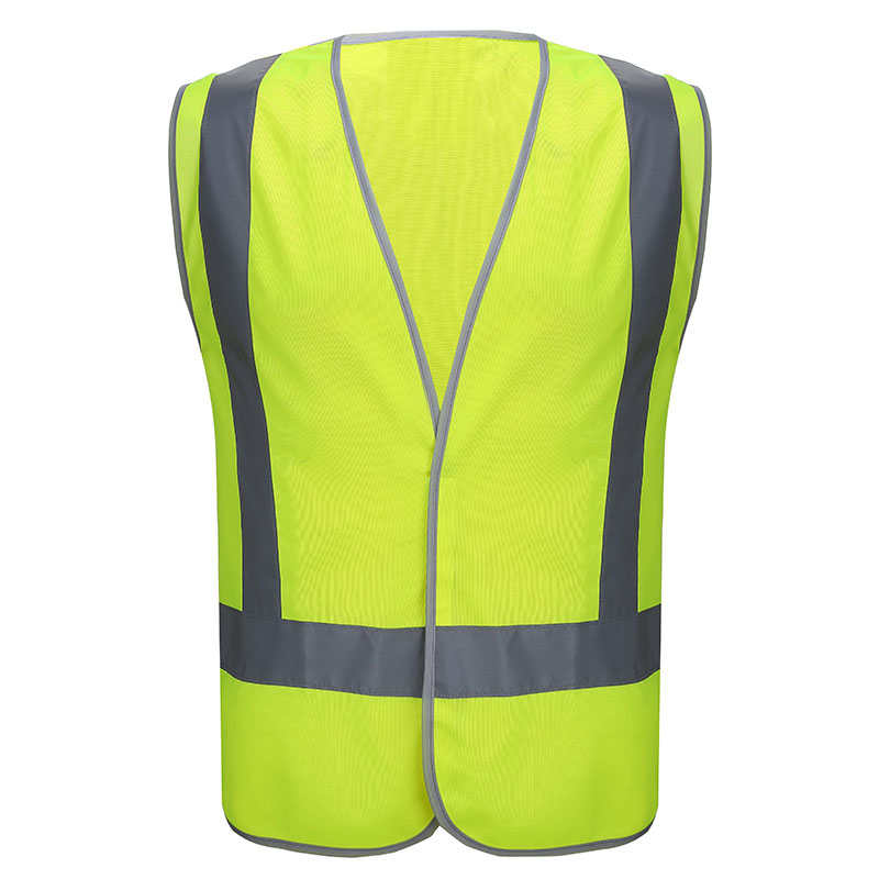 SFAV05 Reflective Custom Logo Construction Mesh High Visibility Safety Vest