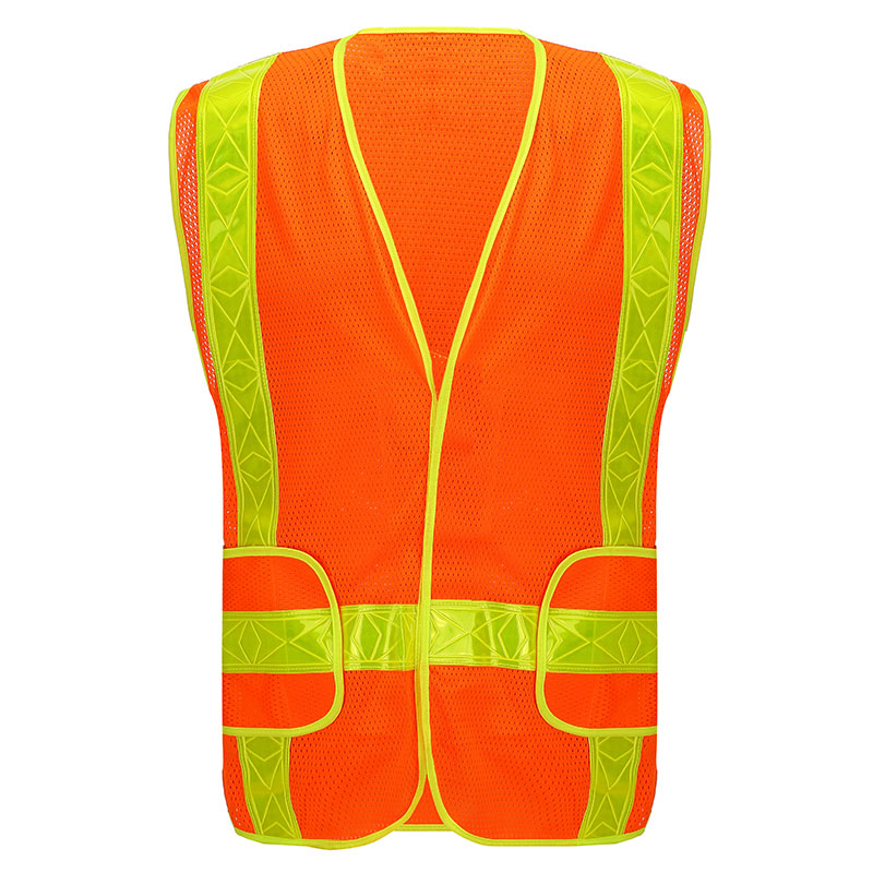 SFU37 Pockets Two-Tone Reflective Safety Vest