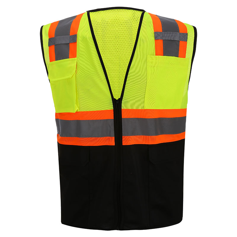 SFU65 Class 2 Two-Tone 2 Pocket Tech-Ready Mesh Surveyors Vest 