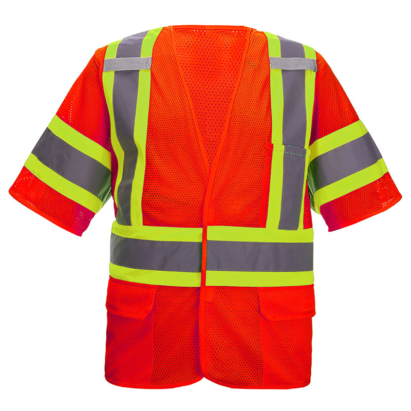 SFUL04 Hi-Vis Riding Safety Traffic Roadway Construction Uniform work vest