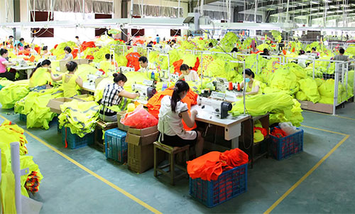 Safety reflective clothing factory